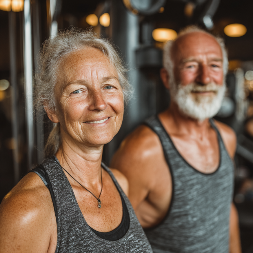 Групове тренування для літніх людей